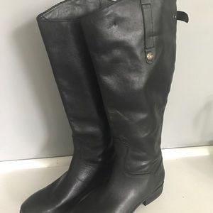 Sam Edelman black leather boots
